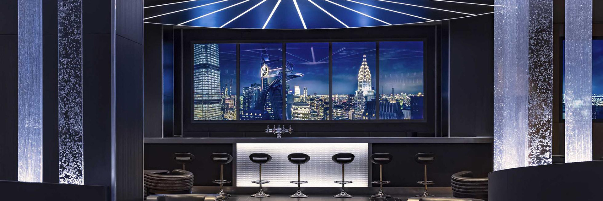 Disney Hotel New York - The Art of Marvel Skyline Bar
