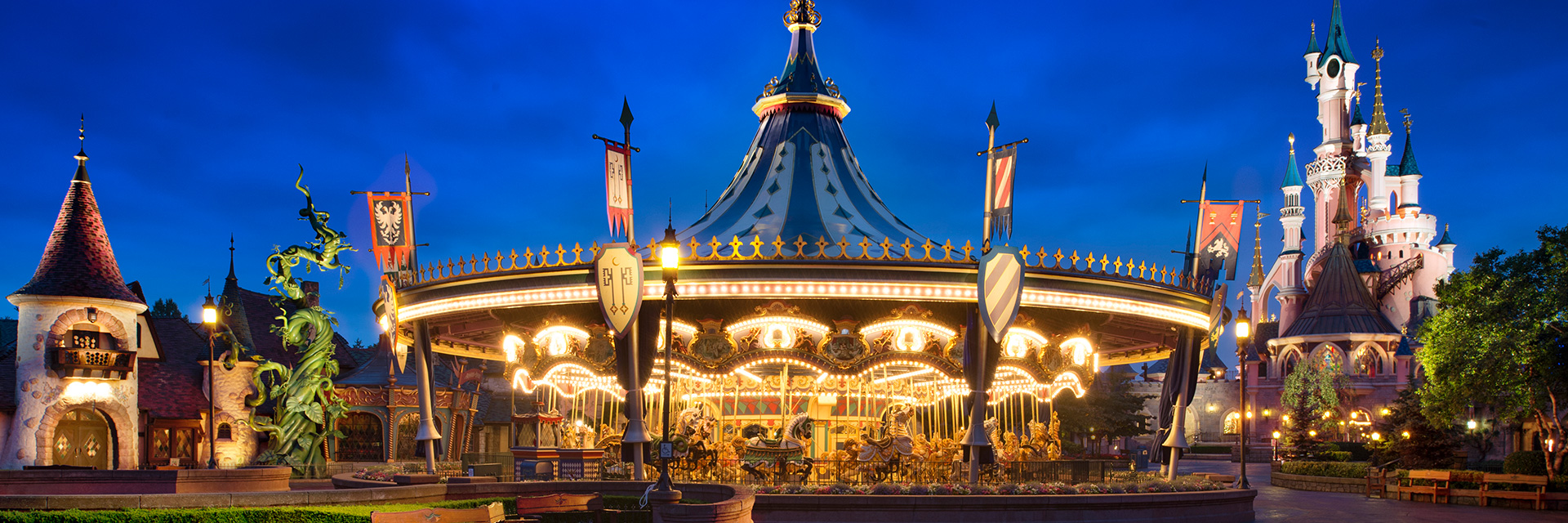 Le Carrousel de Lancelot Disneyland Paris Attractions