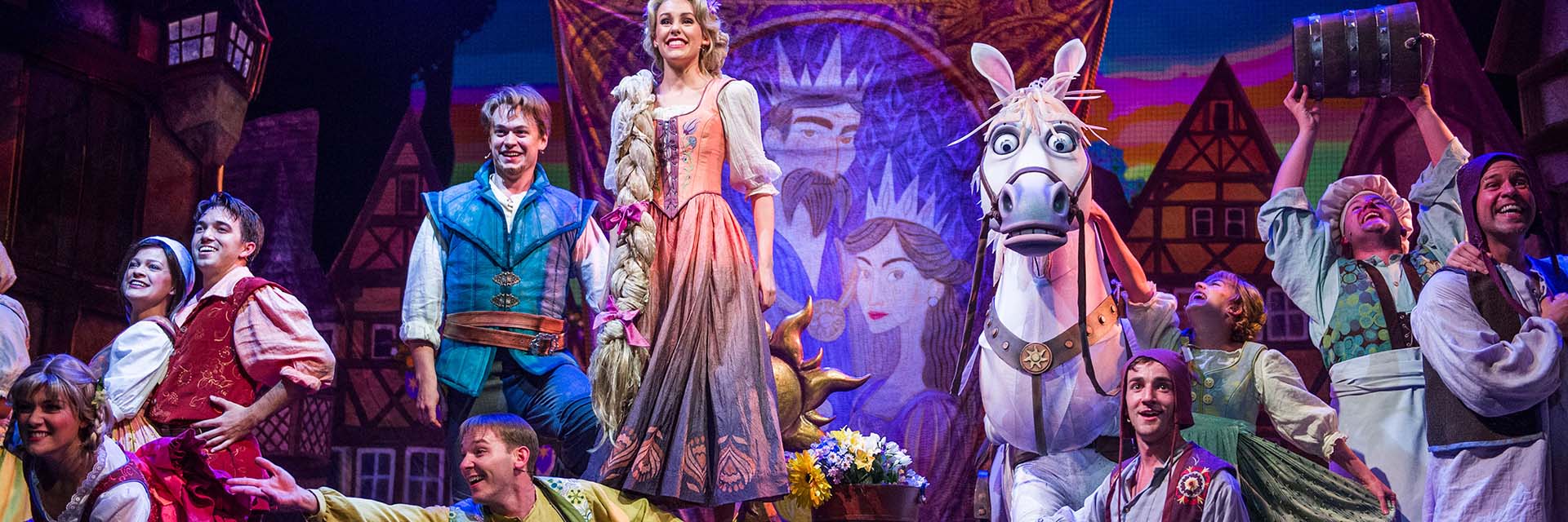 Tangled the Musical on Board; Repunzel coming home