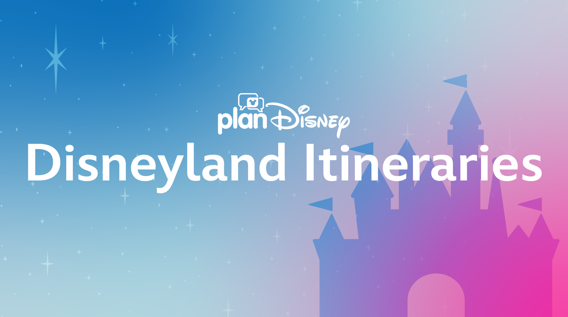 thumbnail for disneyland itineraries