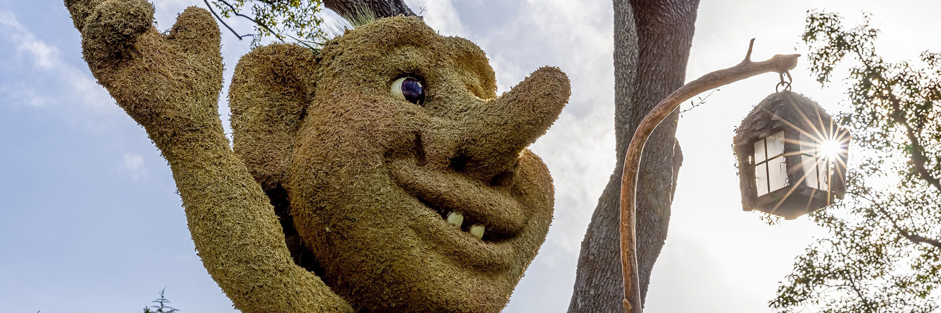 Troll at Epcot International Flower & Garden Festival