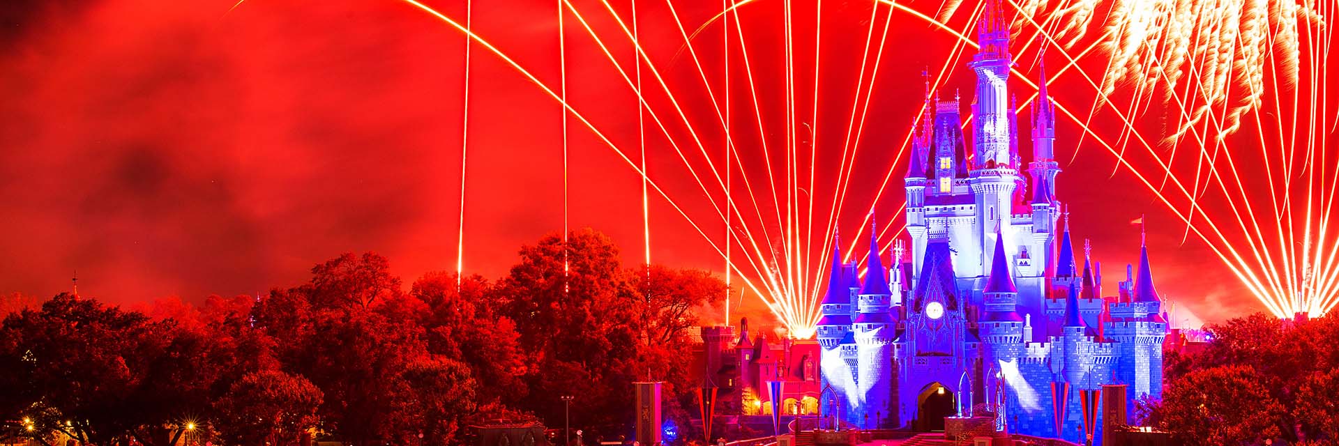 Fireworks at Magic Kingdom