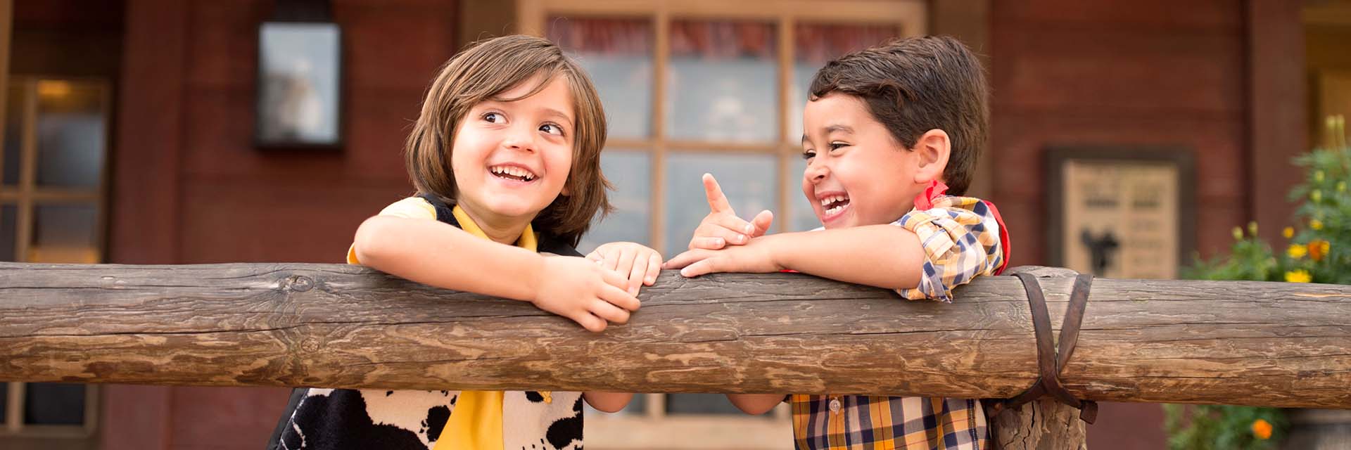 Disney' Fort Wilderness Resort and Campground; kids in costume
