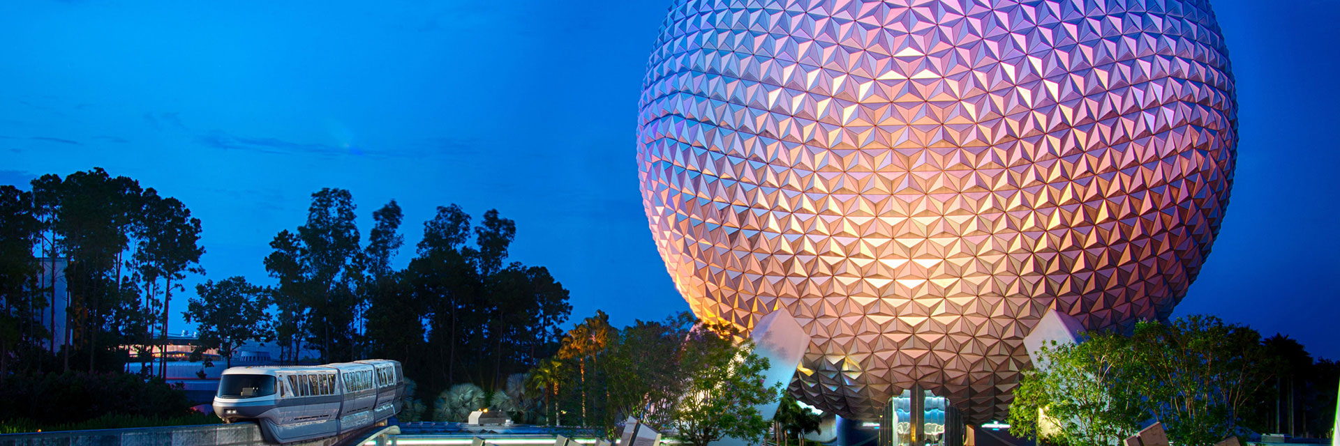 Epcot at Dusk