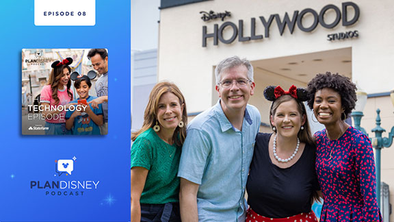 thumbnail screen capture from Technology | planDisney Podcast – Episode 8 video
